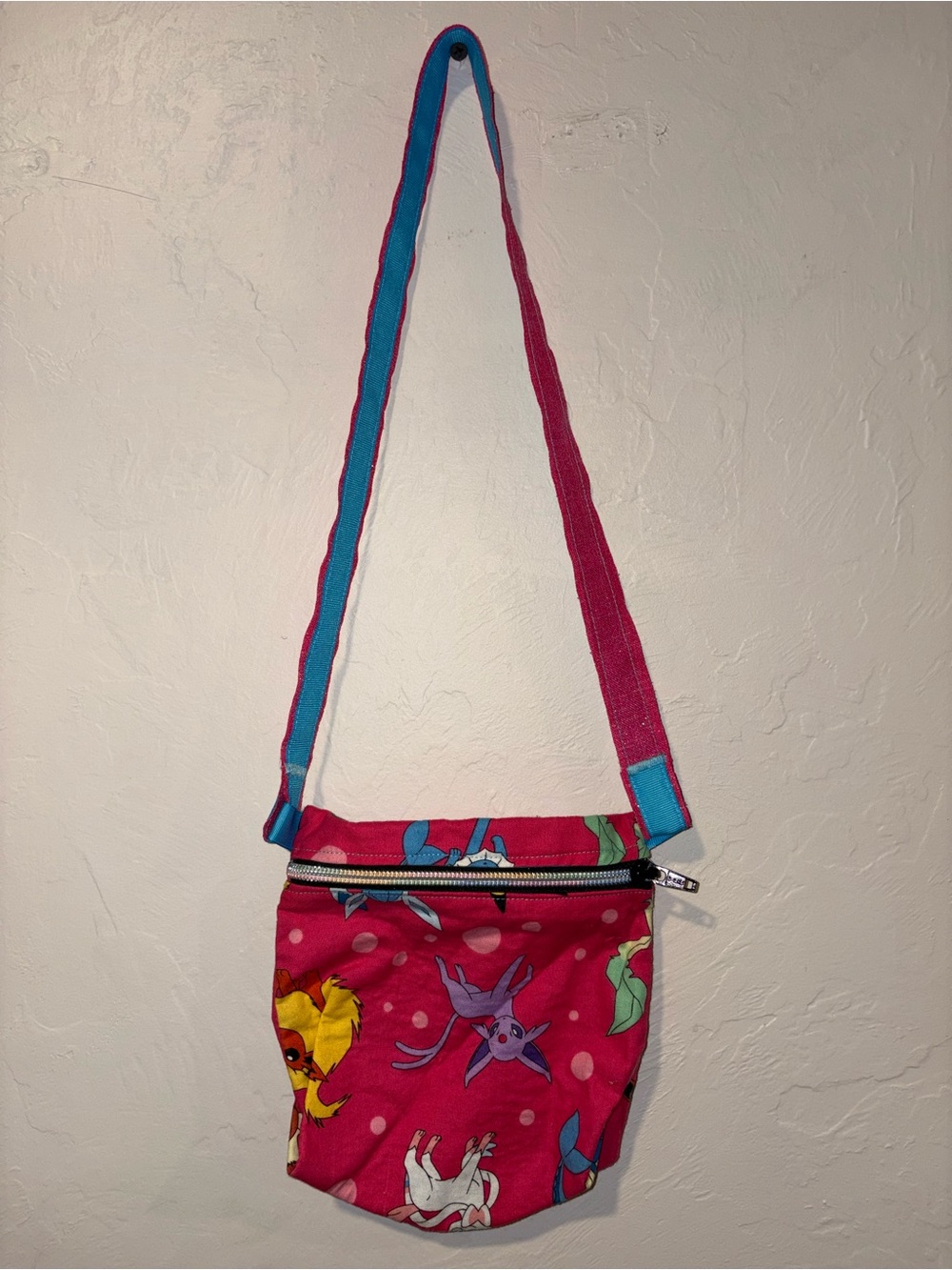 Pokémon Eeveelutions Handmade Pink Shoulder Purse
